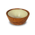 Ceramic Portion Japanese Bowl CMD w/Wood Covering